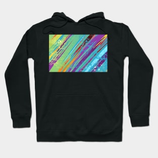 Painted Bright Background Hoodie